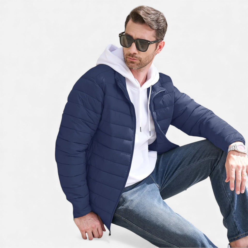 Luzeva | Men’s Nordic Down Jacket – Classic Insulated Outerwear