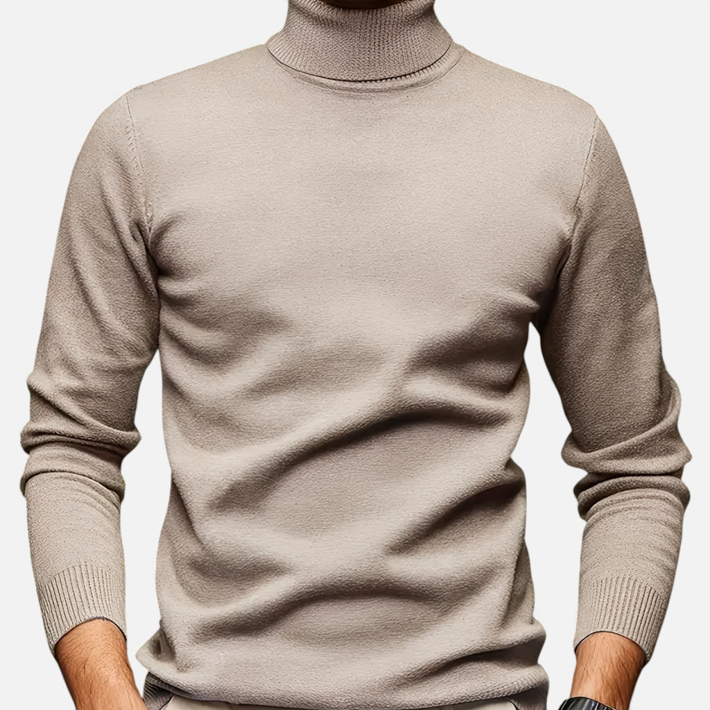 Luzeva | Men’s Heritage Wool Turtleneck Sweater