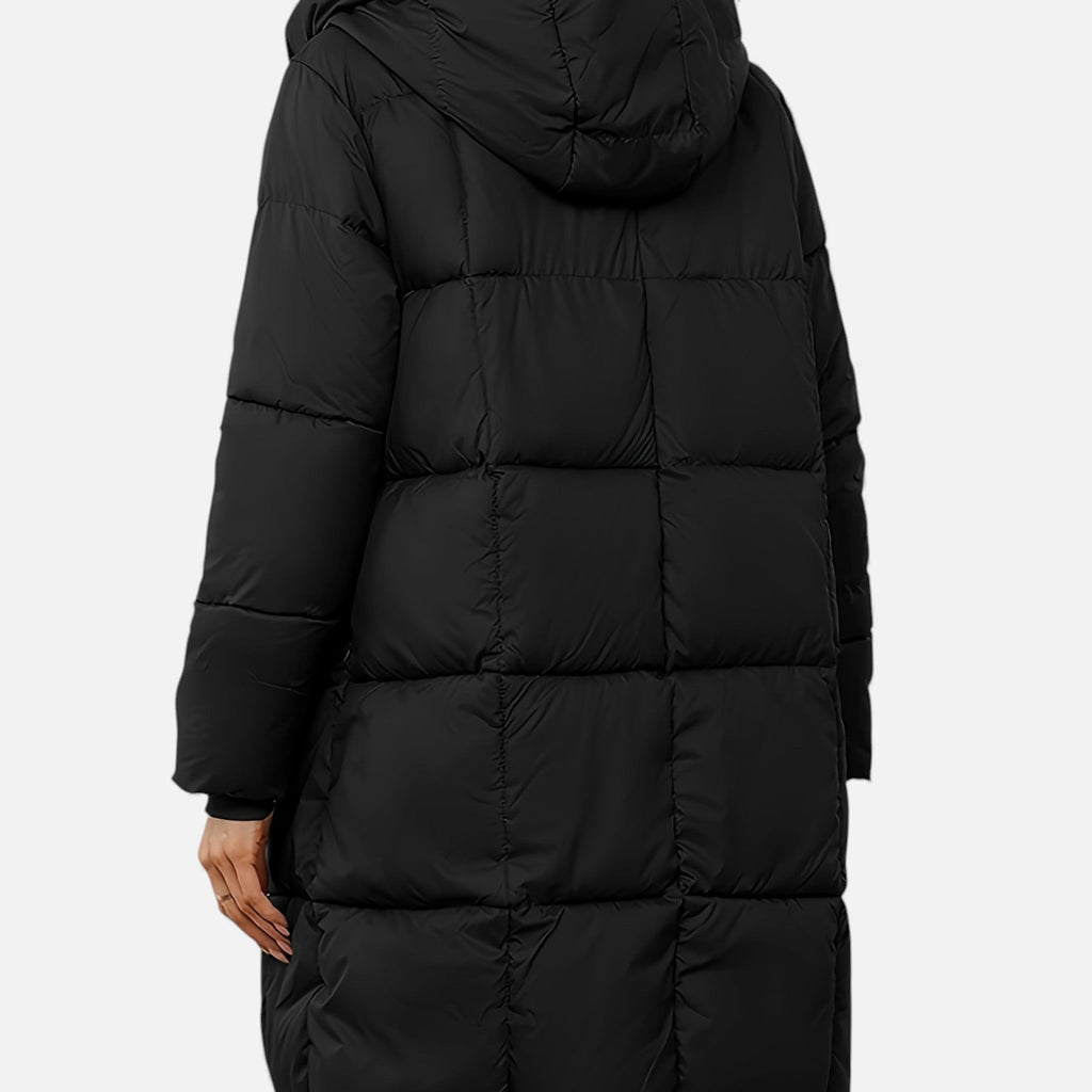 Luzeva | Women’s Classic Hooded Winter Coat – Refined Warmth