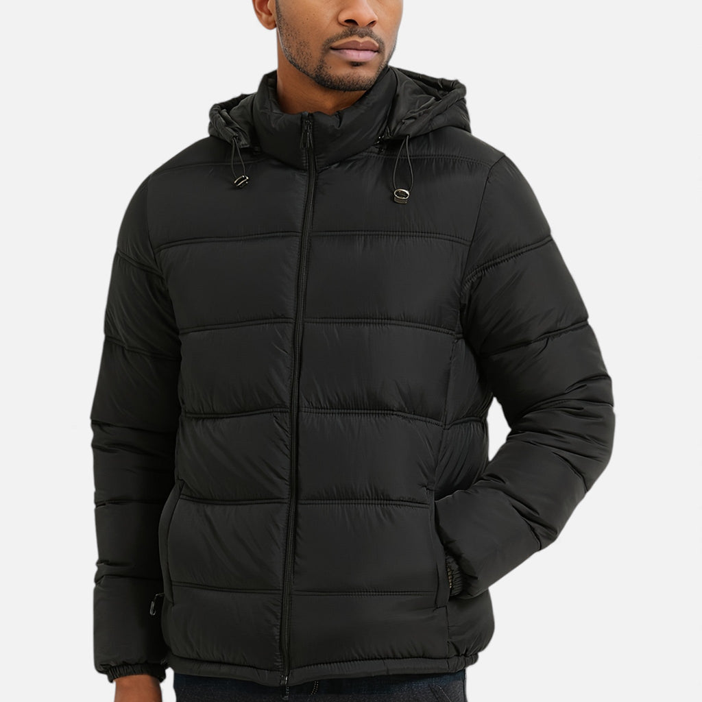 Luzeva | Men’s Alpine Quilted Coat – Timeless Winter Warmth