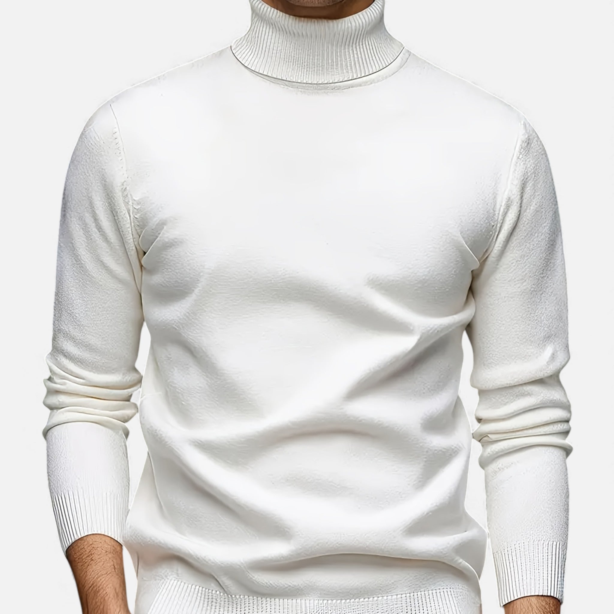 Luzeva | Men’s Heritage Wool Turtleneck Sweater