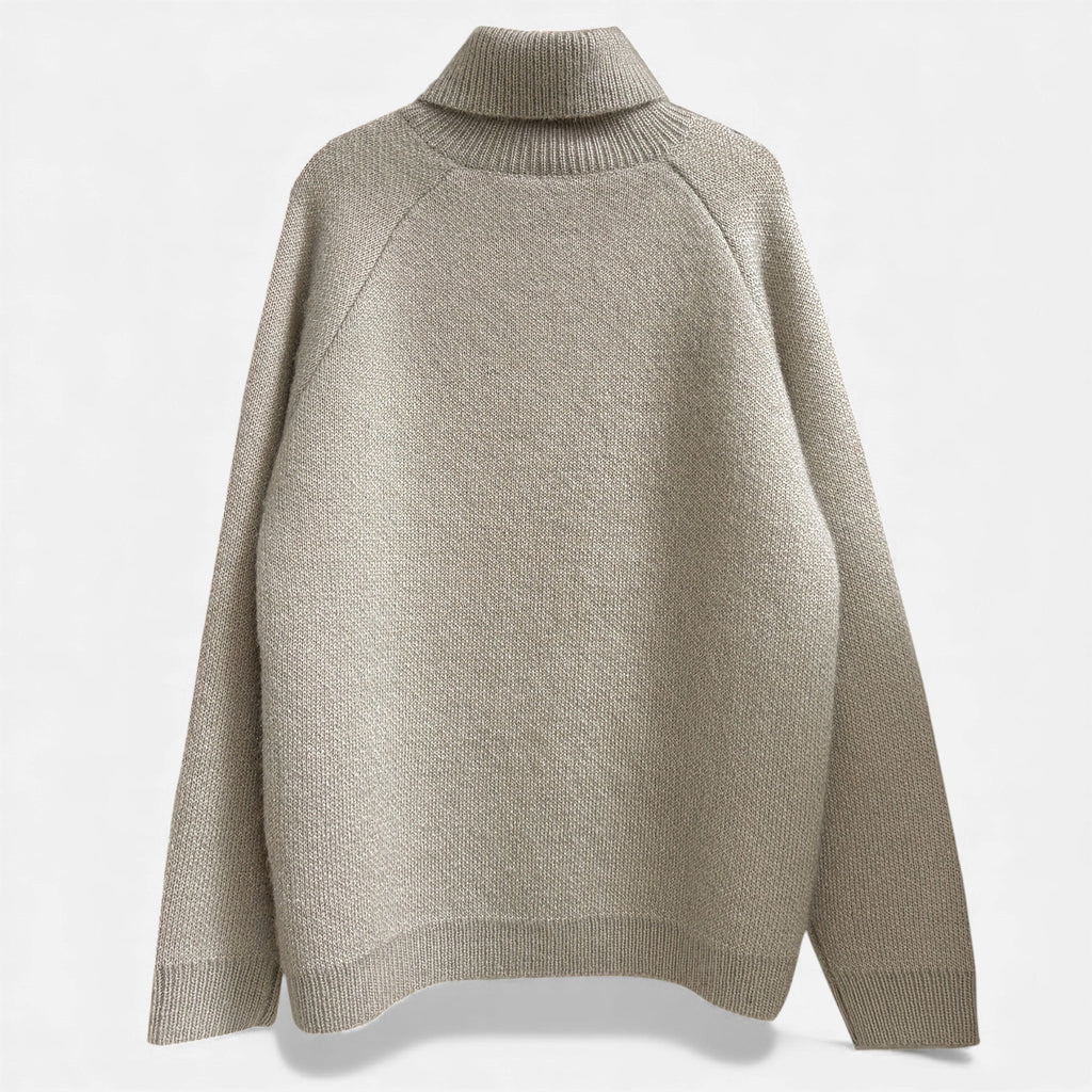 Luzeva | Women’s Elegant High Neck Sweater – Timeless Comfort