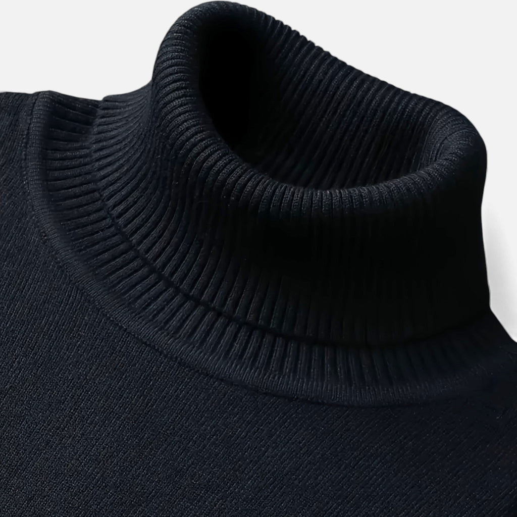 Luzeva | Men’s Heritage Wool Turtleneck Sweater