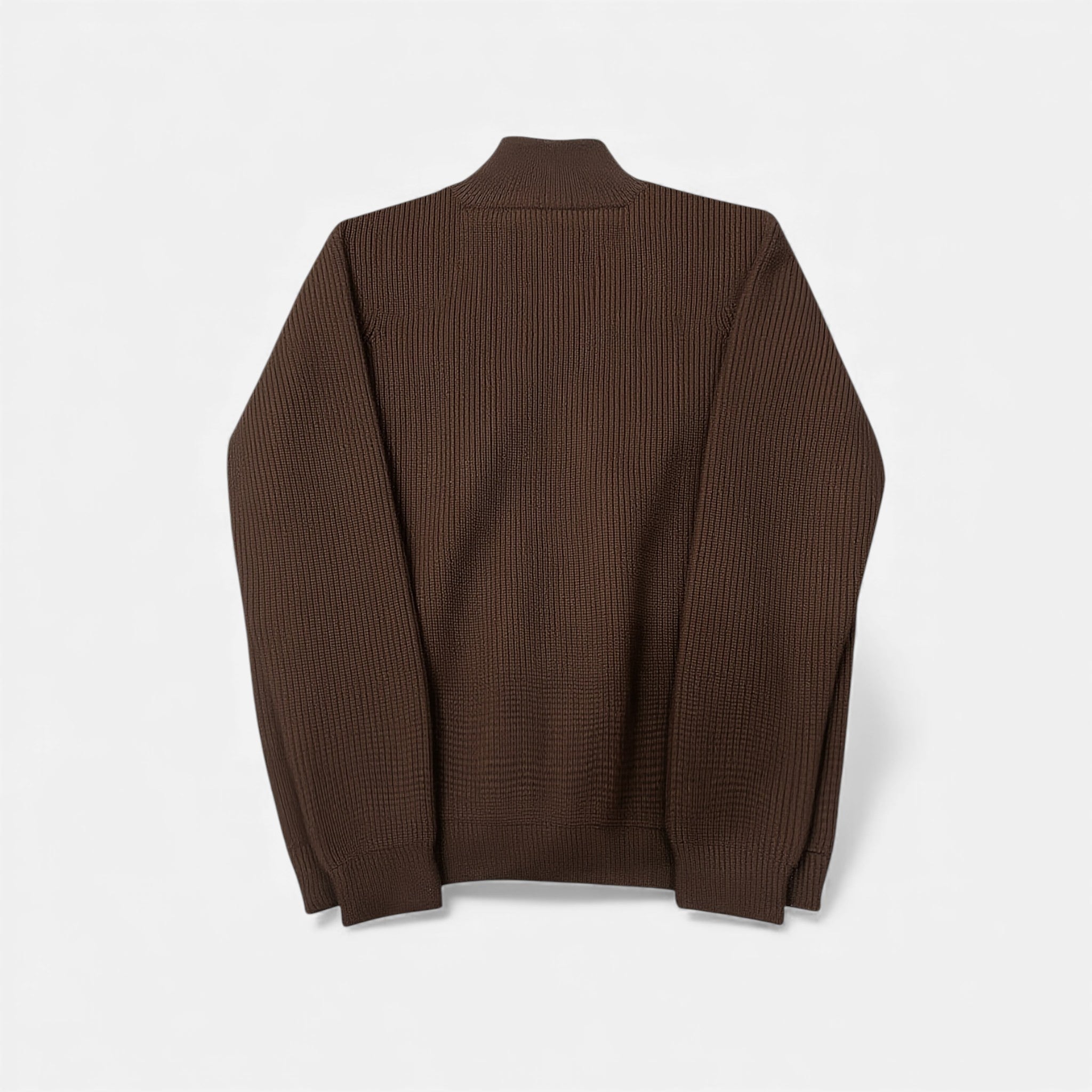 Luzeva | Men’s Heritage Chunky Knit Cardigan – Timeless Autumn Layer