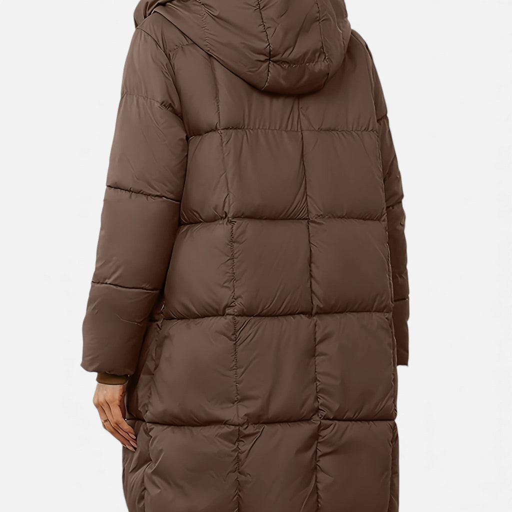 Luzeva | Women’s Classic Hooded Winter Coat – Refined Warmth