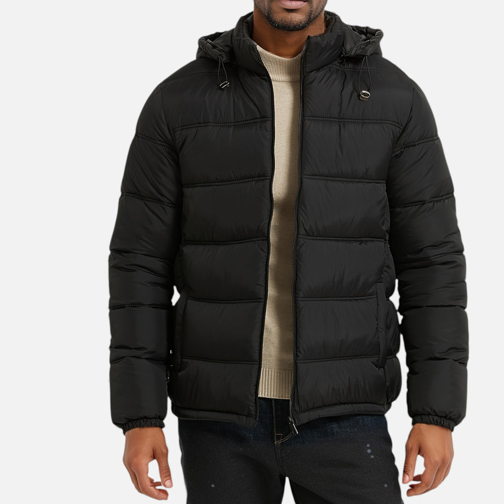 Luzeva | Men’s Alpine Quilted Coat – Timeless Winter Warmth