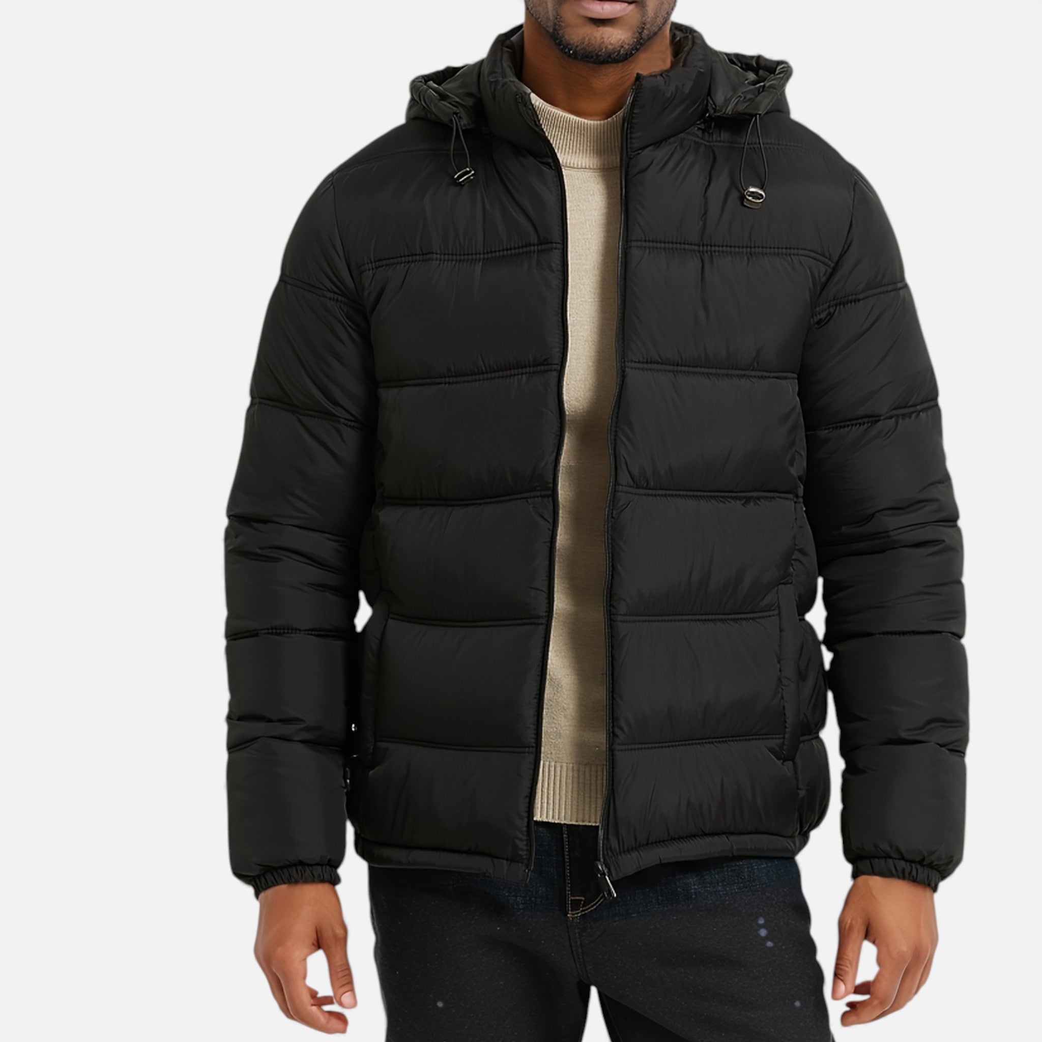 Luzeva | Men’s Alpine Quilted Coat – Timeless Winter Warmth