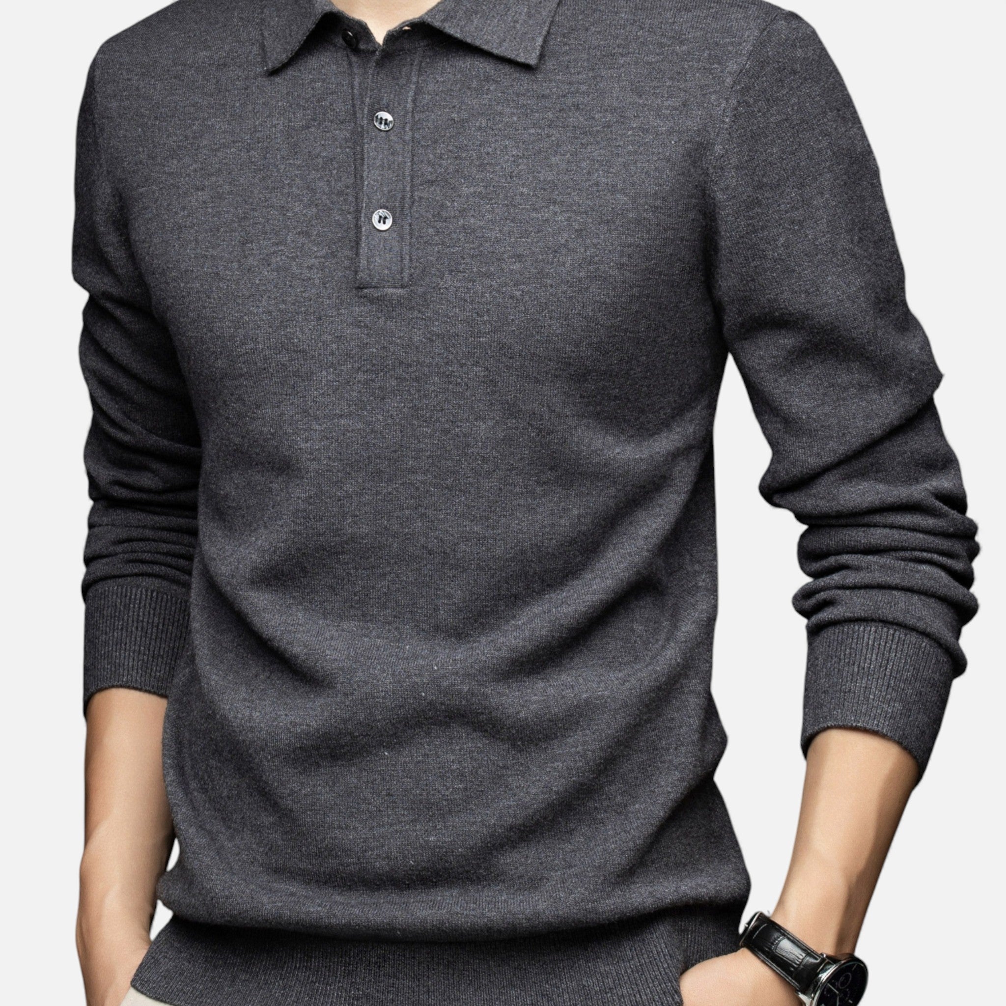 Luzeva | Men’s Heritage Wool‑Blend Shirt Jacket – Classic Burgundy