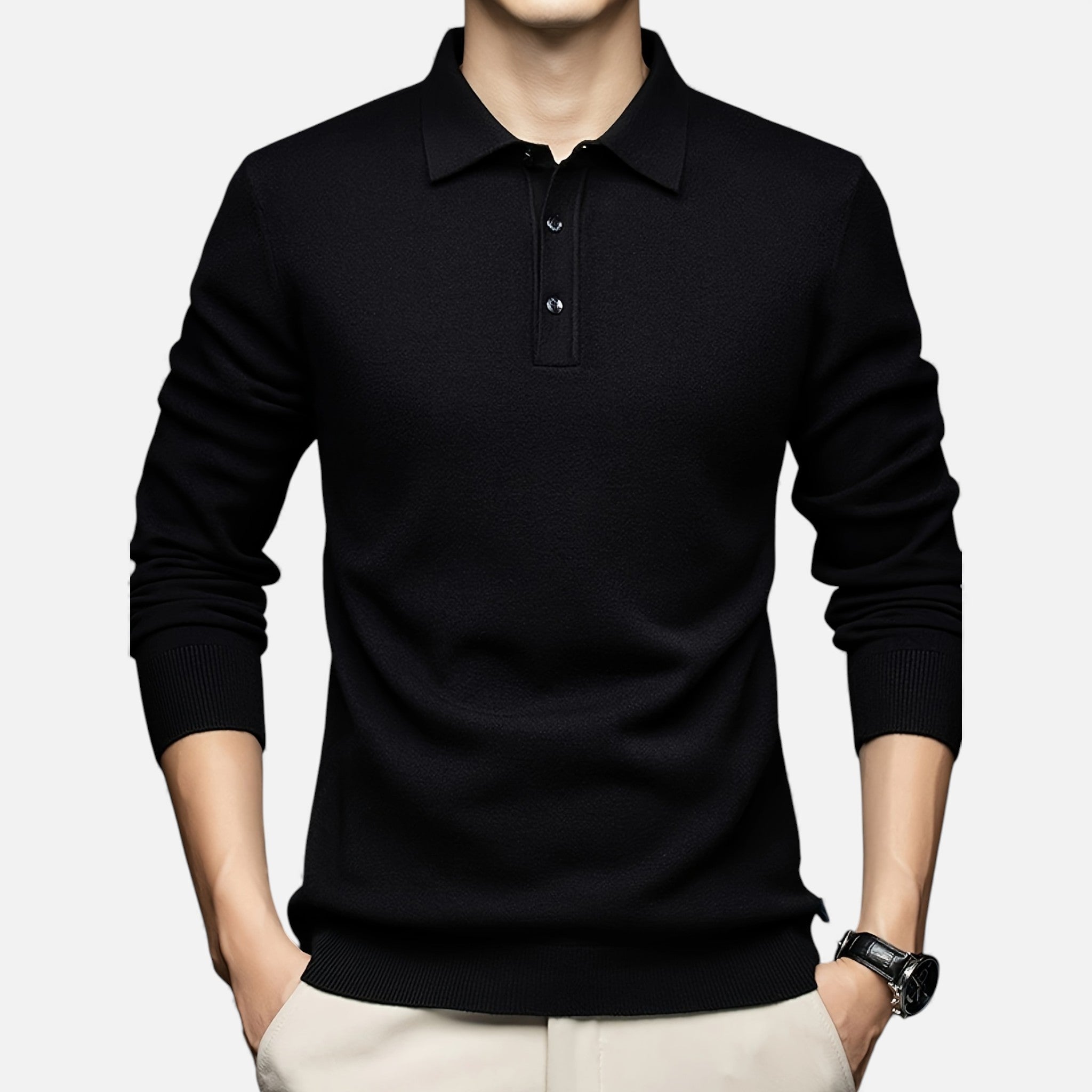 Luzeva | Men’s Heritage Wool‑Blend Shirt Jacket – Classic Burgundy