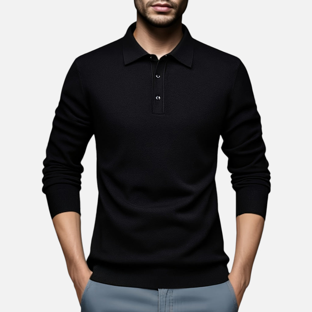 Luzeva | Men’s Heritage Wool‑Blend Shirt Jacket – Classic Burgundy