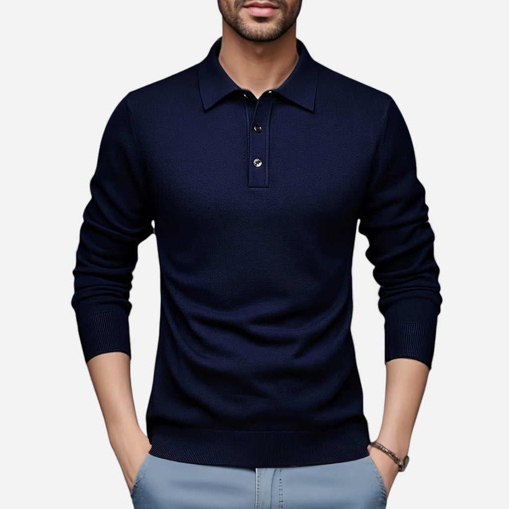 Luzeva | Men’s Heritage Wool‑Blend Shirt Jacket – Classic Burgundy