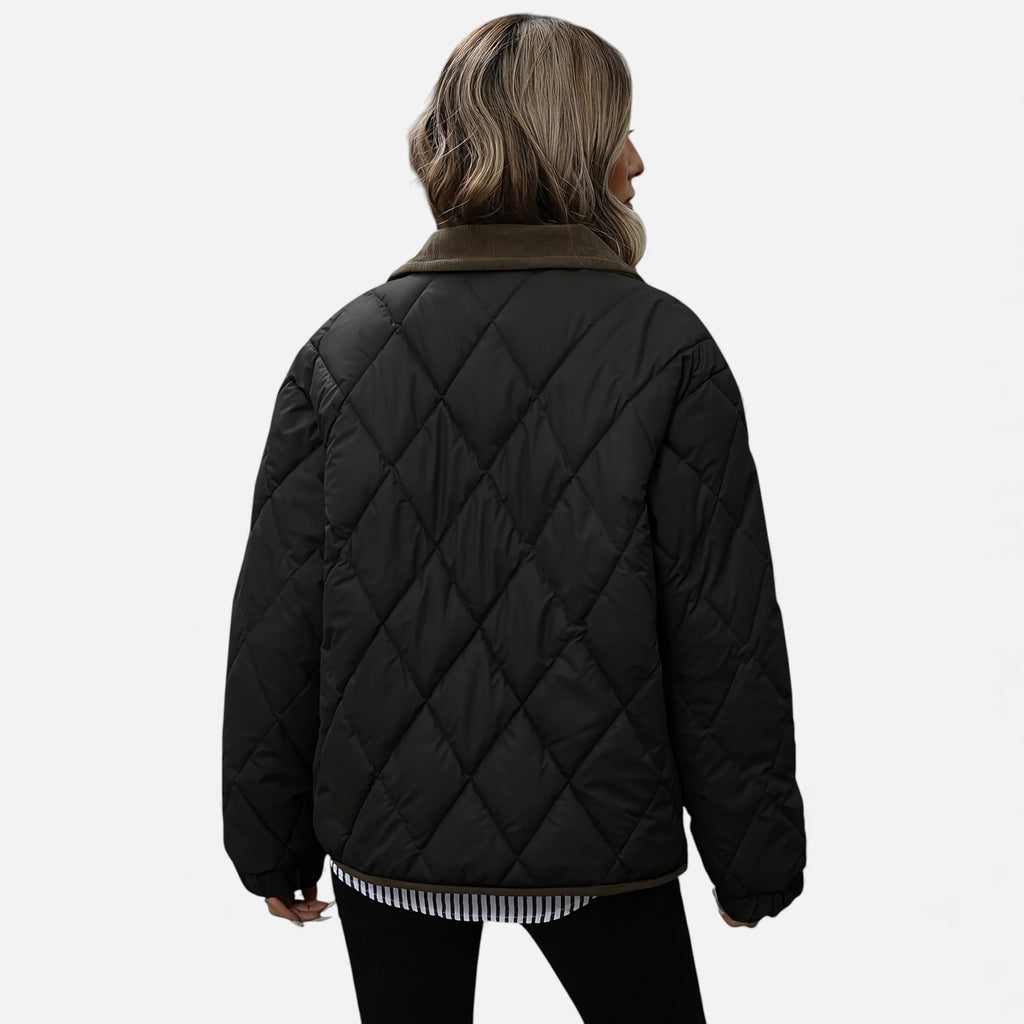 Luzeva | Women’s Rhombus Tweed Jacket