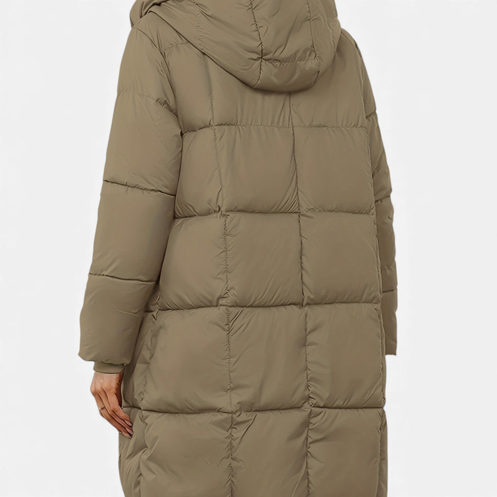 Luzeva | Women’s Classic Hooded Winter Coat – Refined Warmth