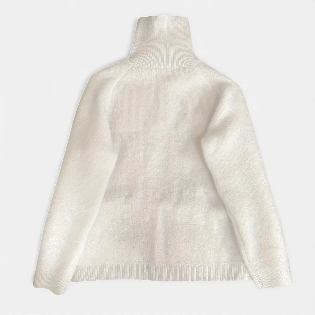 Luzeva | Women’s Elegant High Neck Sweater – Timeless Comfort