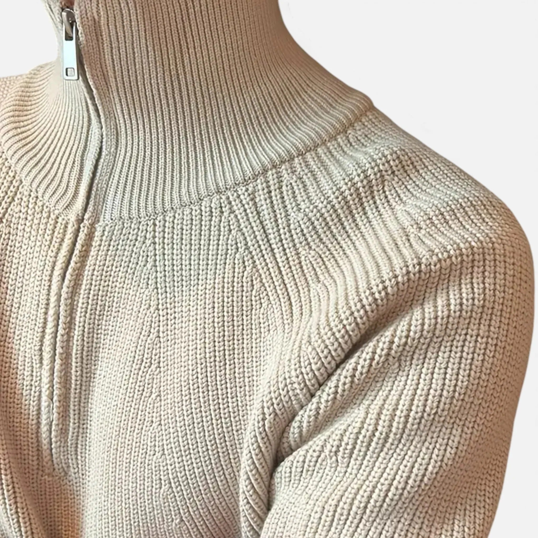 Luzeva | Men’s Heritage Winter Zipper Jacket – Classic Outerwear