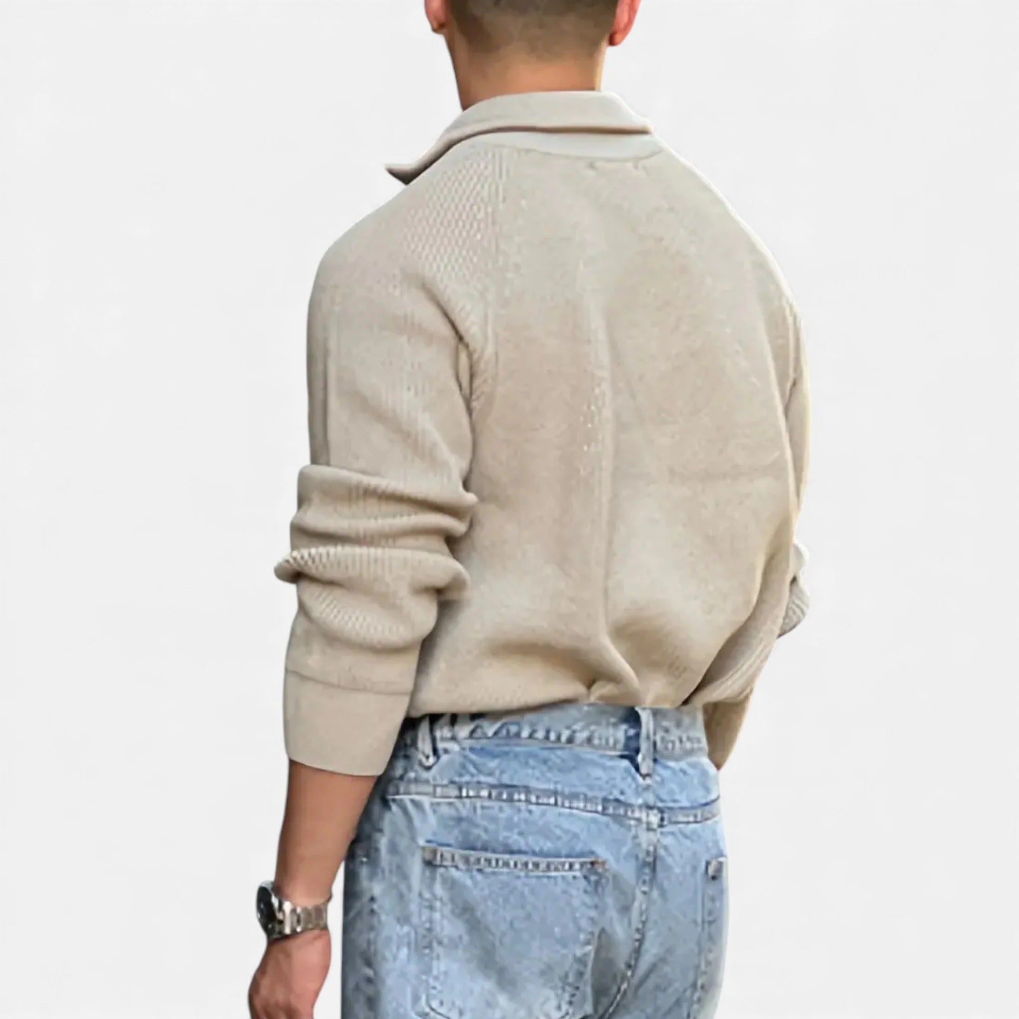 Luzeva | Men’s Heritage Winter Zipper Jacket – Classic Outerwear